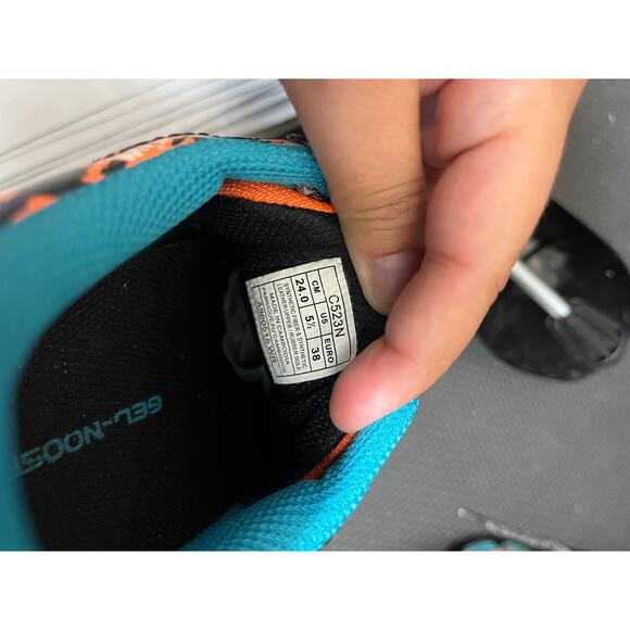 ASICS GEL NOOSA TRI 10 Athletic Triathalon Running Shoes Kids Size 5.5 Womens‎ 7 - Picture 2 of 7